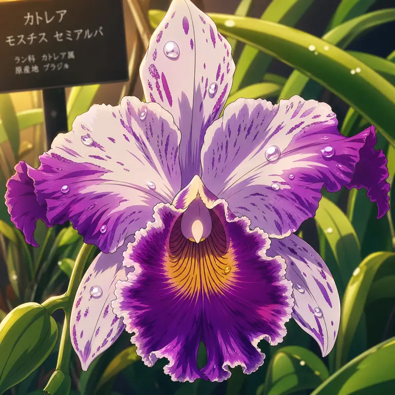 抖音风兰花植物测评视频演示：50种珍稀兰花植物视频全解析
